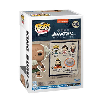 Avatar: The Last Airbender King Bumi Funko Pop! Vinyl Figure #1380 - Entertainment Earth Exclusive