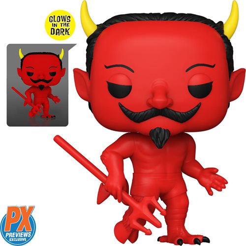 Loteria El Diablito Glow-in-the-Dark Funko Pop! Vinyl Figure - Previews Exclusive