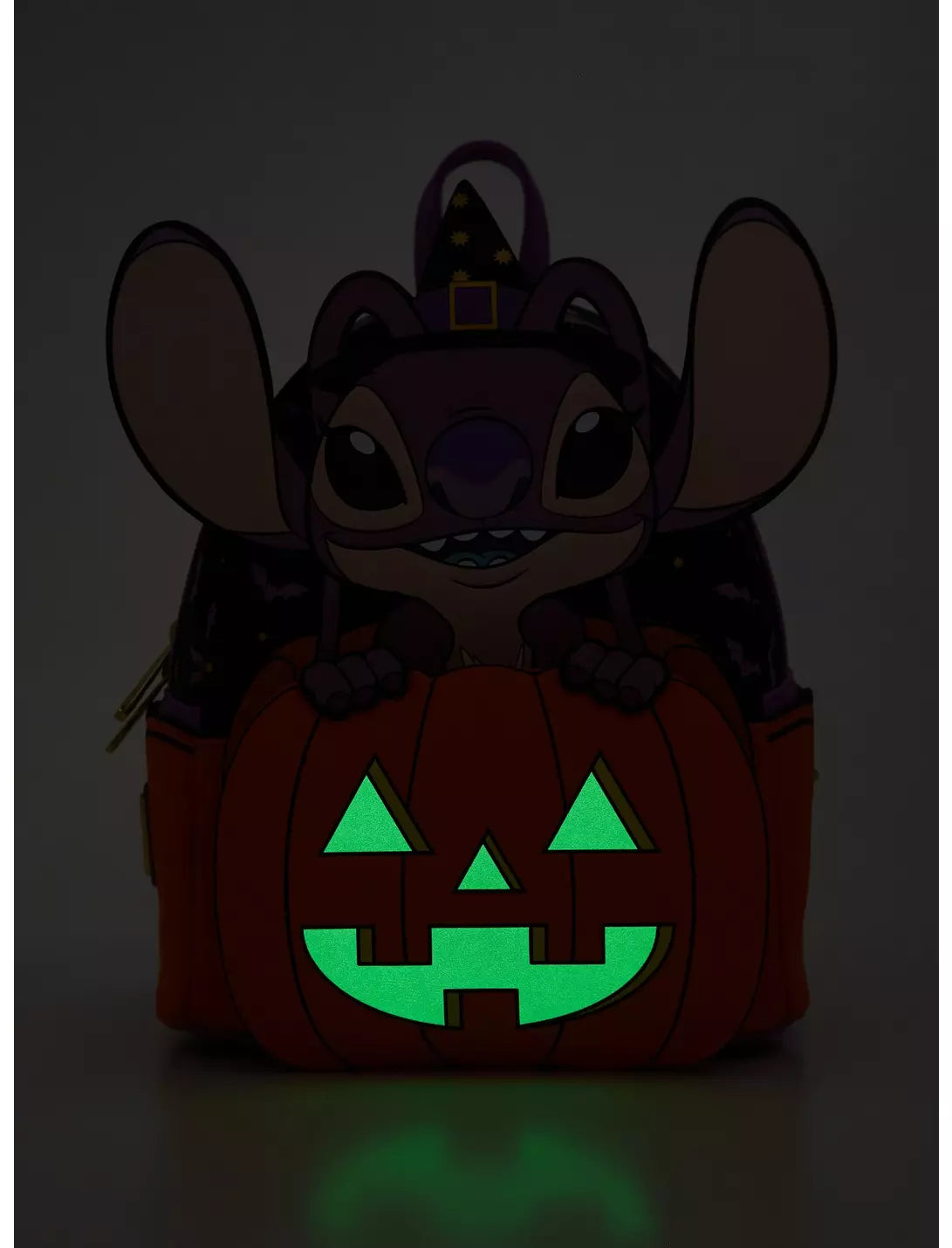 Disney Lilo & Stitch: The Series GITD Angel Jack-o-Lantern Mini Backpack