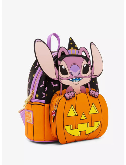 Disney Lilo & Stitch: The Series GITD Angel Jack-o-Lantern Mini Backpack