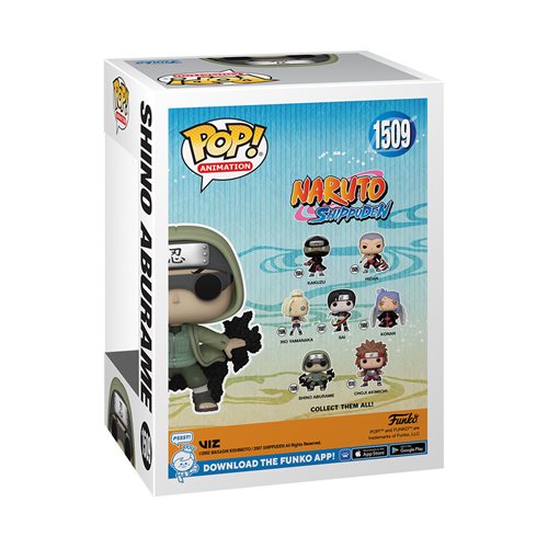 Naruto: Shippuden Shino Aburame Funko Pop! Vinyl Figure #1509