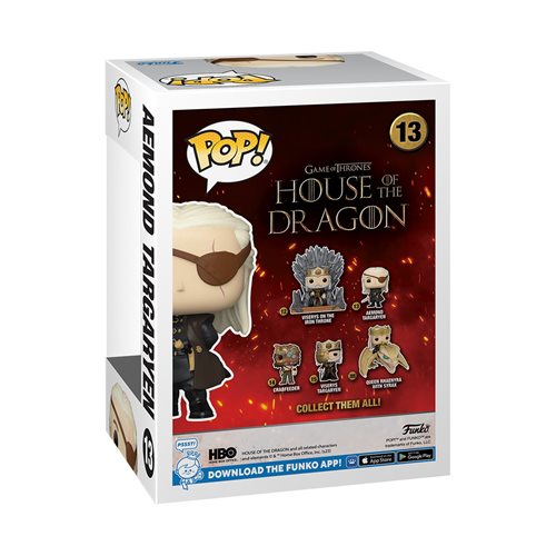 House of the Dragon Aemond Targaryen Funko Pop! Vinyl Figure #13