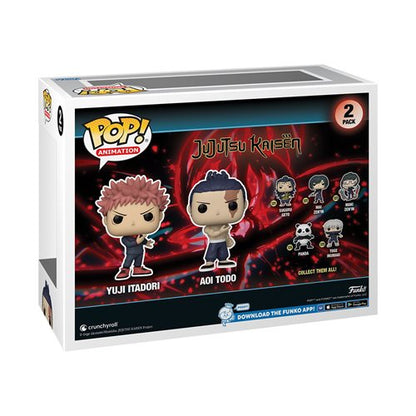 Jujutsu Kaisen Yuji Itadori and Aoi Todo Funko Pop! Vinyl Figure 2-Pack