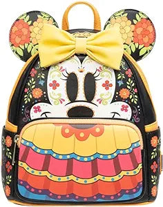 Minnie Mouse Dia de los Muertos Sugar Skull Mini-Backpack