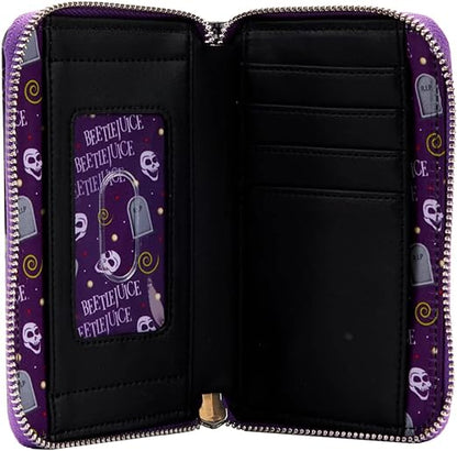 Beetlejuice Icons Zip-Around Wallet