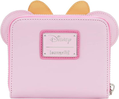 Minnie Mouse Pastel Pink Ghost Minnie GITD Wallet