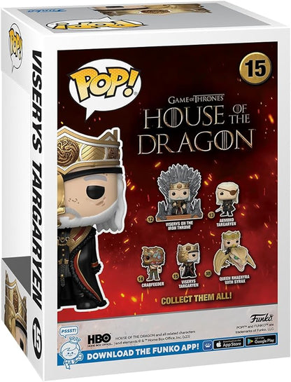 House of the Dragon Viserys Targaryen with Mask Funko Pop! Vinyl Figure #15