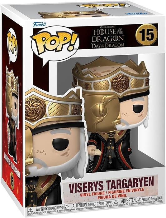 House of the Dragon Viserys Targaryen with Mask Funko Pop! Vinyl Figure #15