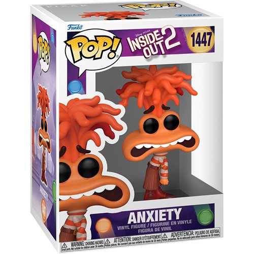 Inside Out 2 Anxiety Funko Pop! Vinyl Figure #1447