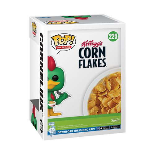 Kellogg's Corn Flakes Cornelius Funko Pop! Vinyl Figure #225