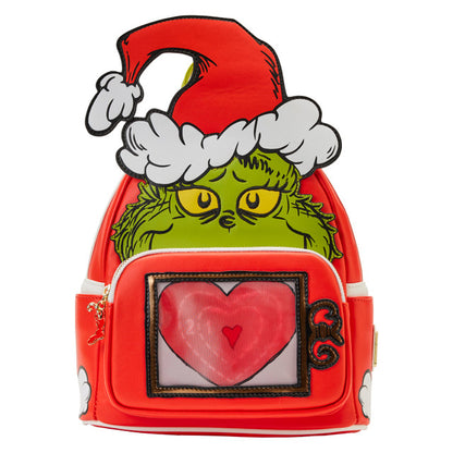 Dr. Seuss The Grinch Lenticular Heart Mini-Backpack