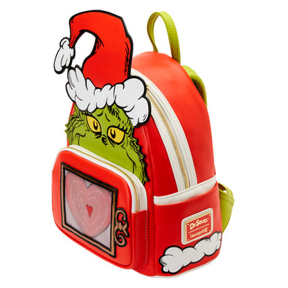 Dr. Seuss The Grinch Lenticular Heart Mini-Backpack