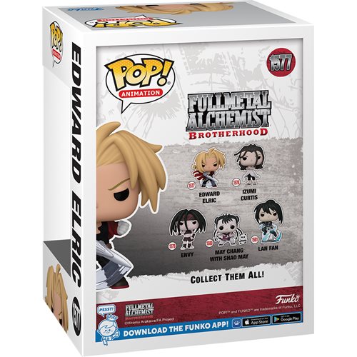 Fullmetal Alchemist: Brotherhood Edward Elric with Blade Funko Pop! Vinyl Figure #1577