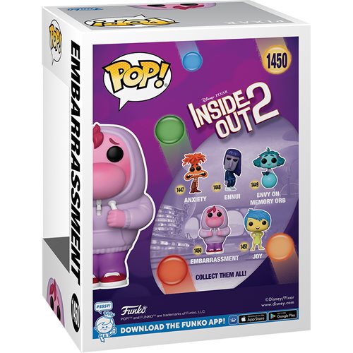 Inside Out 2 Embarrassment Funko Pop! Vinyl Figure #1450