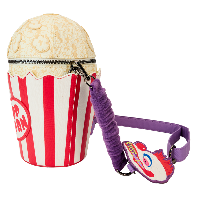 Killer Klowns From Outer Space Popcorn Crossbody Bag Loungefly