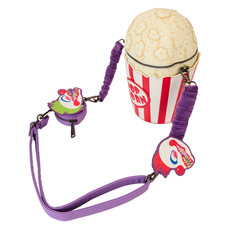 Killer Klowns From Outer Space Popcorn Crossbody Bag Loungefly