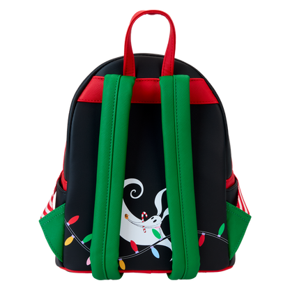 The Nightmare Before Christmas Jack Wrapped In Lights Light Up Glow Mini Backpack Loungefly