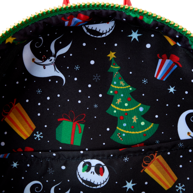 The Nightmare Before Christmas Jack Wrapped In Lights Light Up Glow Mini Backpack Loungefly