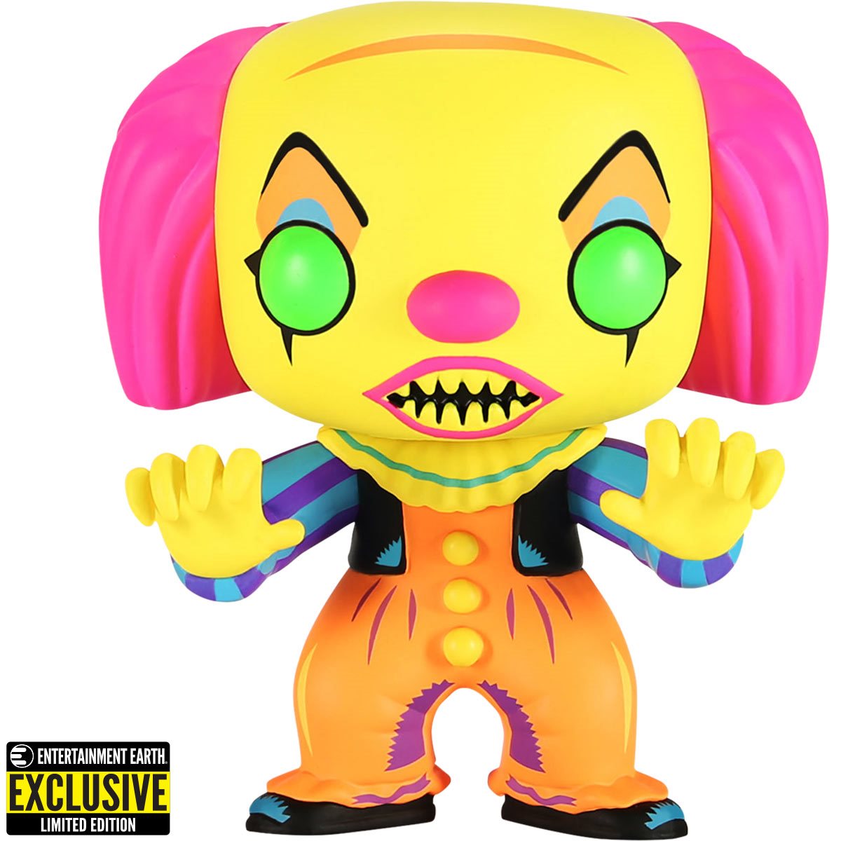 IT Pennywise Black Light Funko Pop! Vinyl Figure #55