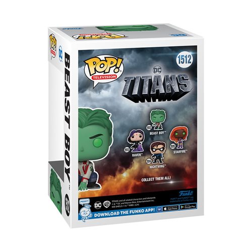 DC Titans Beast Boy Funko Pop! Vinyl Figure #1512