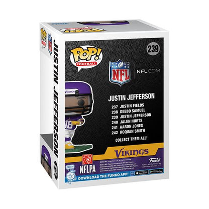 NFL Vikings Justin Jefferson Funko Pop! Vinyl Figure #239