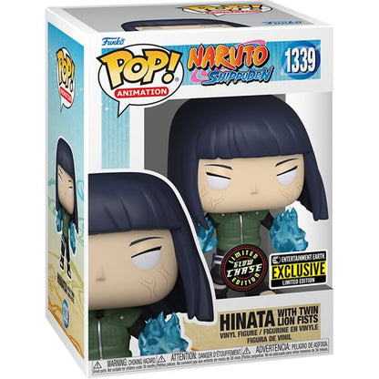 Naruto: Shippuden Hinata with Twin Lion Fists Funko Pop! Vinyl Figure #1339 - Entertainment Earth Exclusive - CHASE