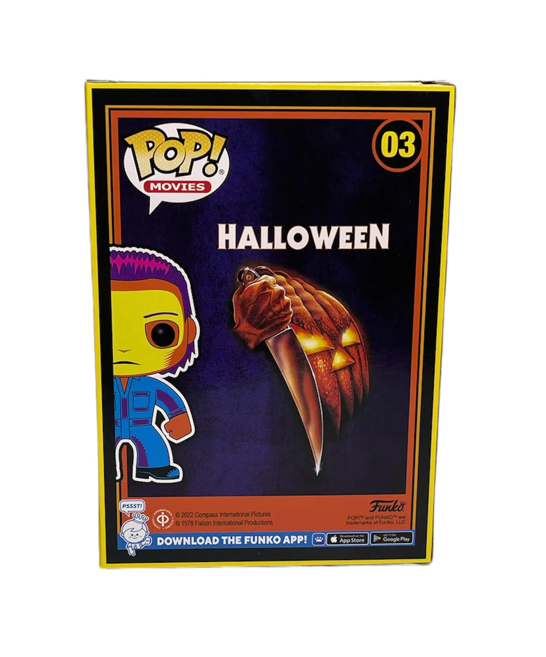 Halloween Michael Myers Black Light Funko Pop! Vinyl Figure #03