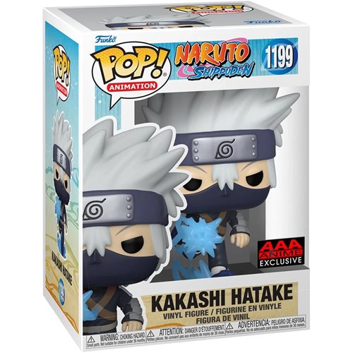 Naruto: Shippuden Young Kakashi Hatake with Chidori Glow-in-the-Dark Funko Pop! Vinyl Figure #1199 - AAA Anime Exclusive