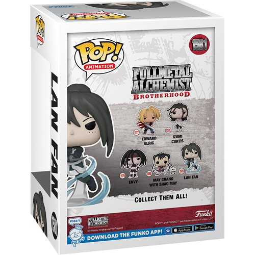 Fullmetal Alchemist: Brotherhood Lan Fan (Ninja) Funko Pop! Vinyl Figure #1581