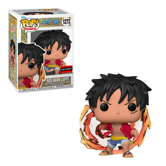 One Piece Monkey D. Luffy Red Hawk Funko Pop! Vinyl Figure #1273 - AAA Anime Exclusive