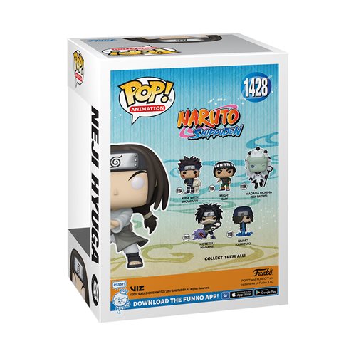 Naruto: Shippuden Neji Hyuga Funko Pop! Vinyl Figure #1428 - Entertainment Earth Exclusive