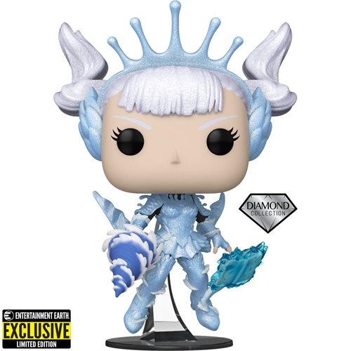 Black Clover Noelle (Valkyrie Armor) Diamond Glitter Funko Pop! Vinyl Figure #1421 - Entertainment Earth Exclusive