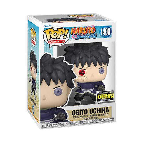 Naruto Obito Uchiha Unmasked Funko Pop! Vinyl Figure #1400 - Entertainment Earth Exclusive