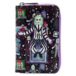 Beetlejuice Icons Zip-Around Wallet