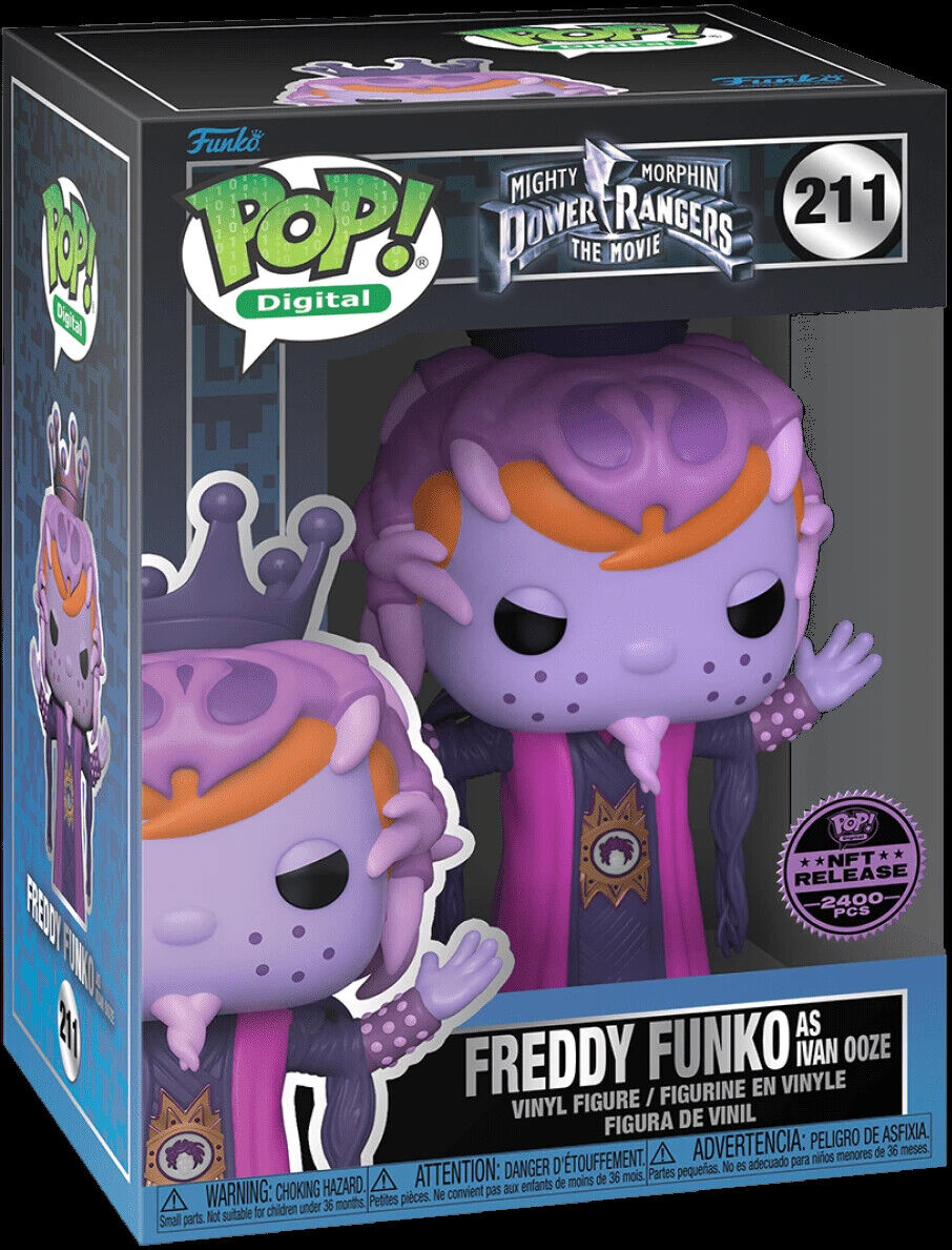 Power Ranger Freddy Funko as Ivan Ooze #211 NFT